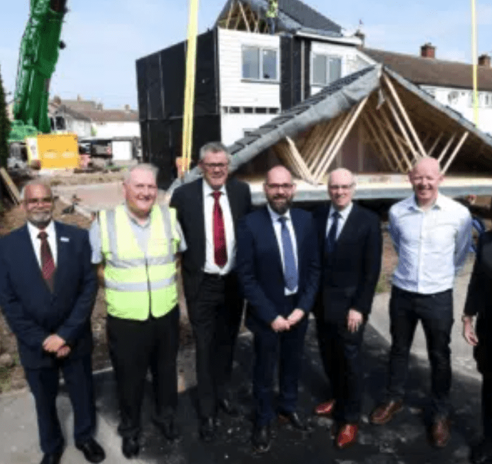 ‘Pre-fab’ homes installed in Coventry amid housing crisis